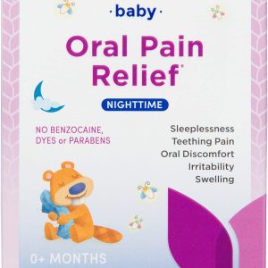 Hyland's Baby Nighttime Soothing Tablets with Chamomilla, Natural Relief of Oral Discomfort